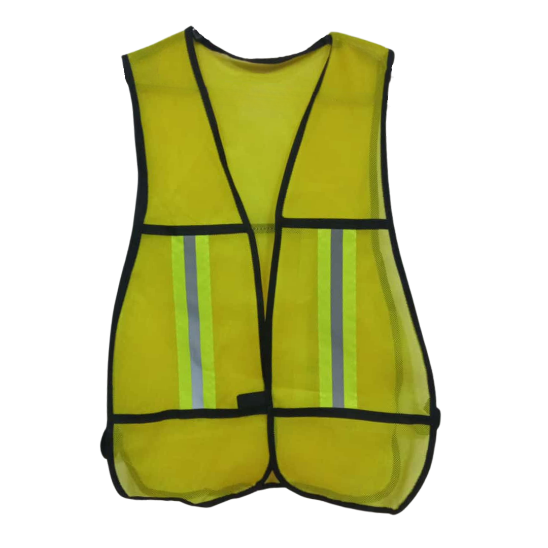 CHALECO DE MALLA CON REFLEJANTE.