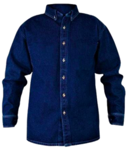 Yompa Mezclilla 14” Oz C/Bolsas Sin Reflejante